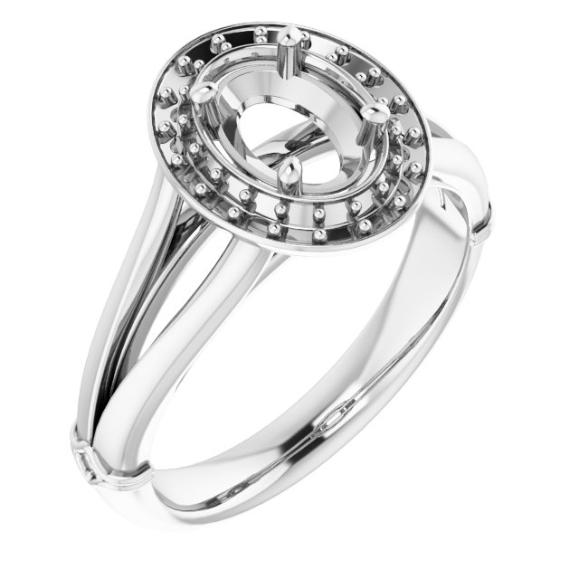 Halo-Style Engagement Ring