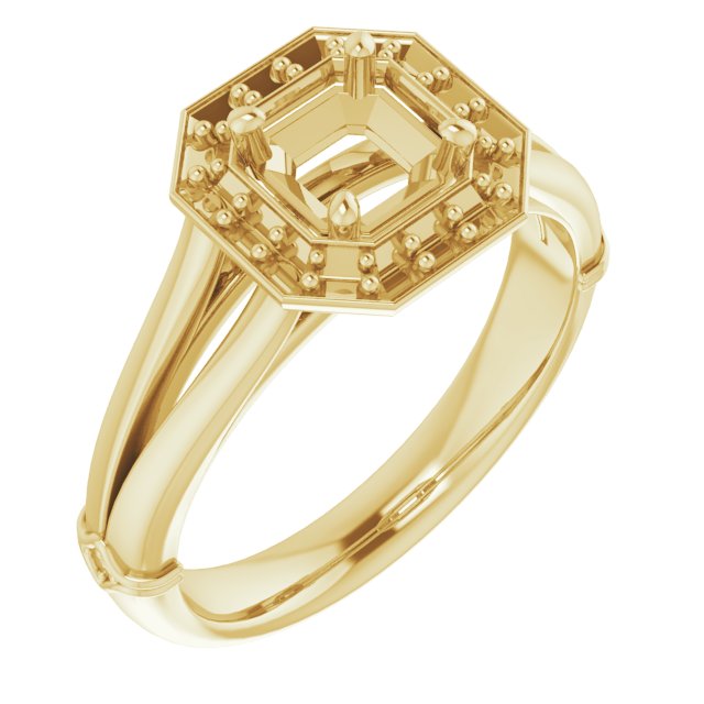 14k Yellow Gold