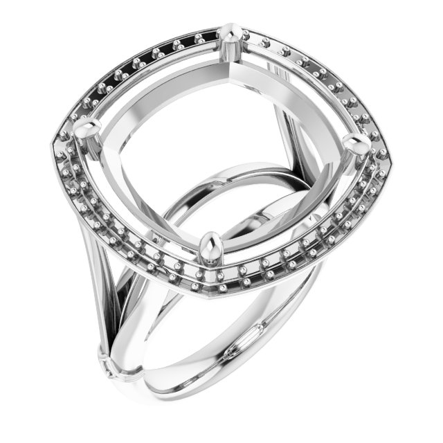 Halo-Style Engagement Ring
