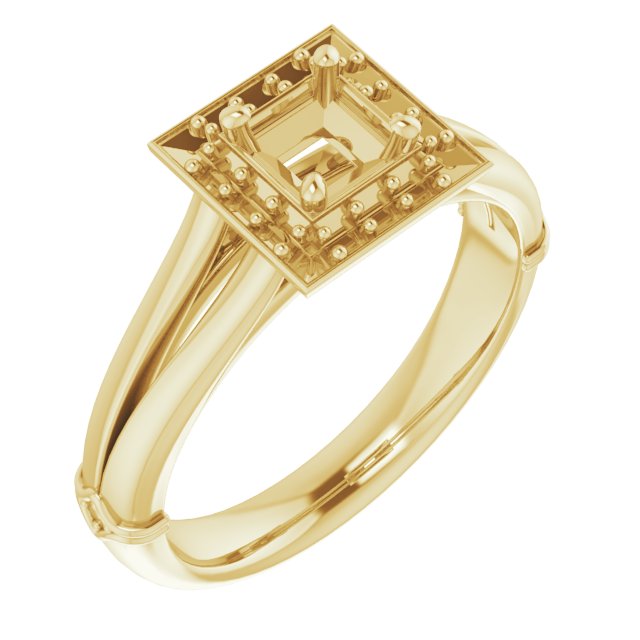 14k Yellow Gold