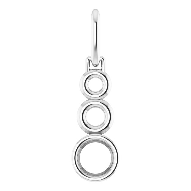 Bezel-Set Solitaire Pendant