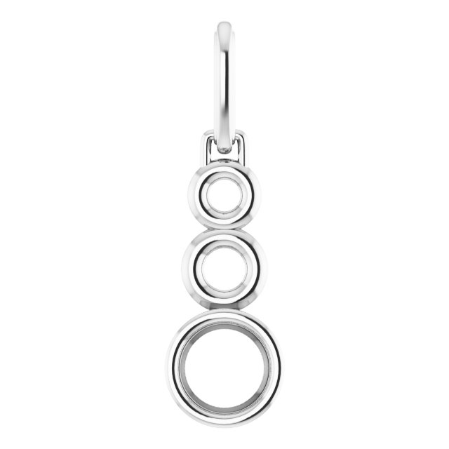 Bezel-Set Solitaire Pendant