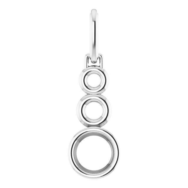 Bezel-Set Solitaire Pendant