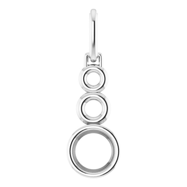 Bezel-Set Solitaire Pendant