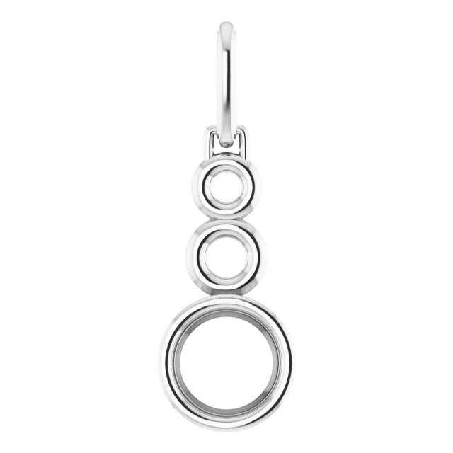 Bezel-Set Solitaire Pendant