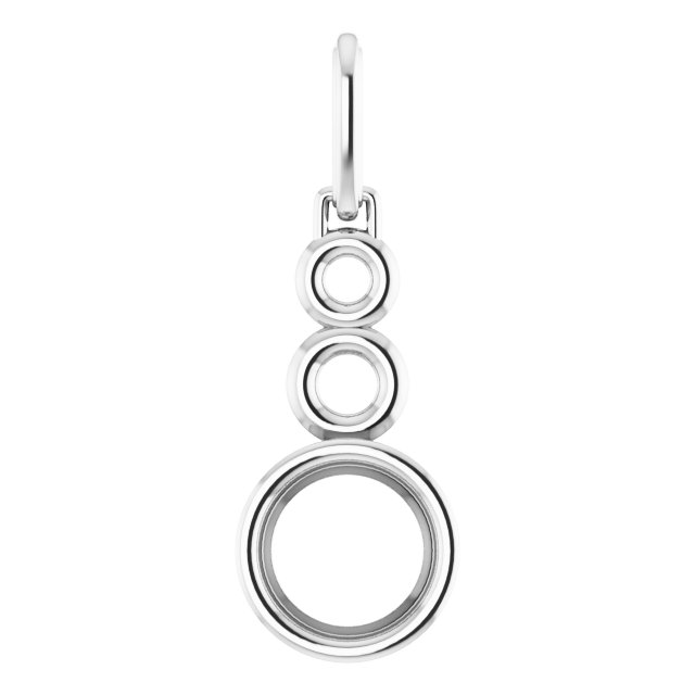 Bezel-Set Solitaire Pendant