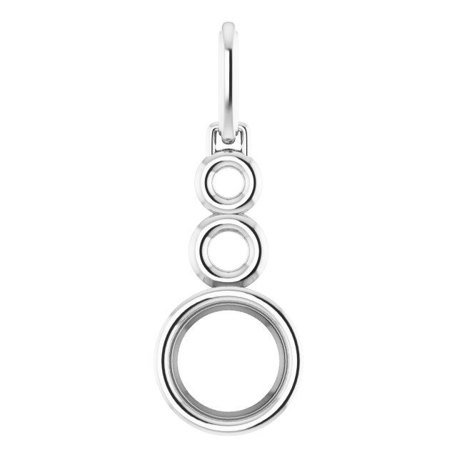 Bezel-Set Solitaire Pendant