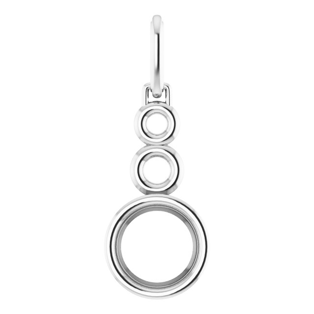 Bezel-Set Solitaire Pendant