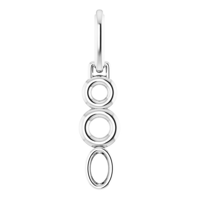 Bezel-Set Solitaire Pendant