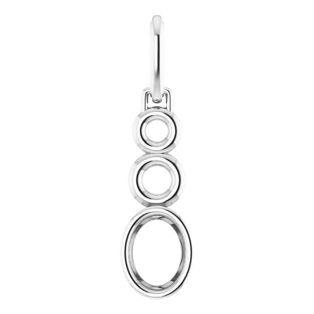 Bezel-Set Solitaire Pendant