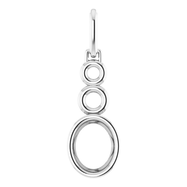 Bezel-Set Solitaire Pendant
