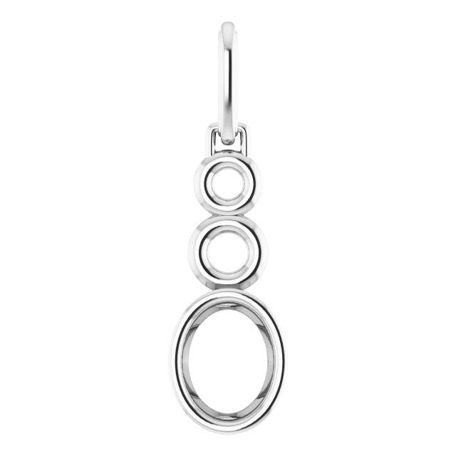 Bezel-Set Solitaire Pendant