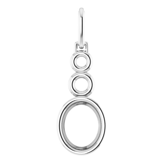 Bezel-Set Solitaire Pendant
