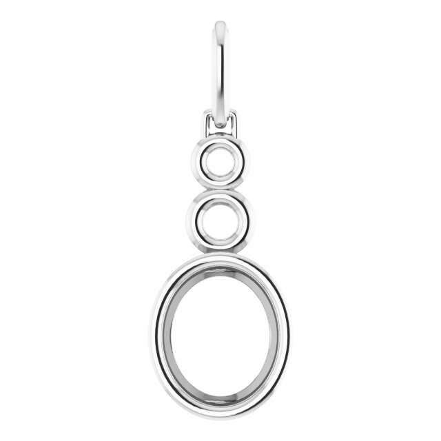 Bezel-Set Solitaire Pendant