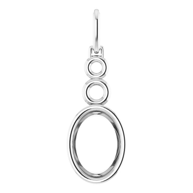 Bezel-Set Solitaire Pendant