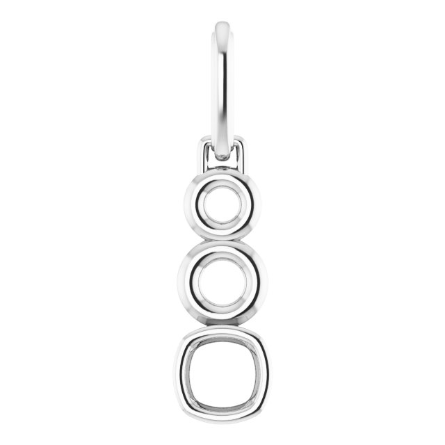 Bezel-Set Solitaire Pendant