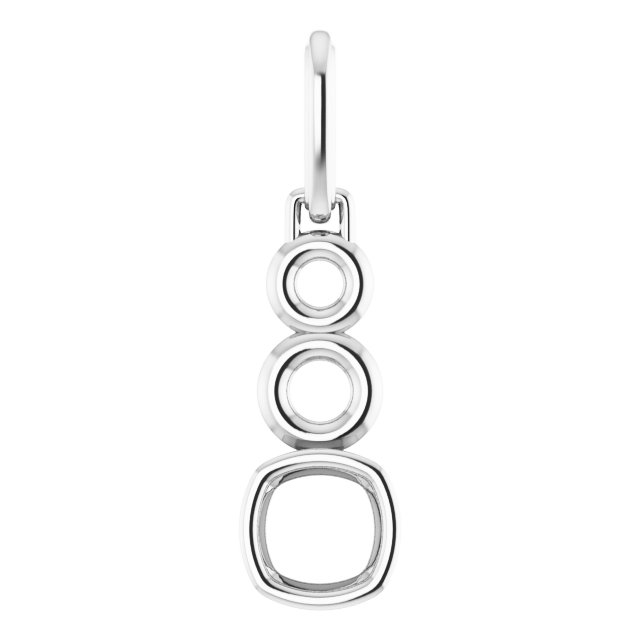 Bezel-Set Solitaire Pendant