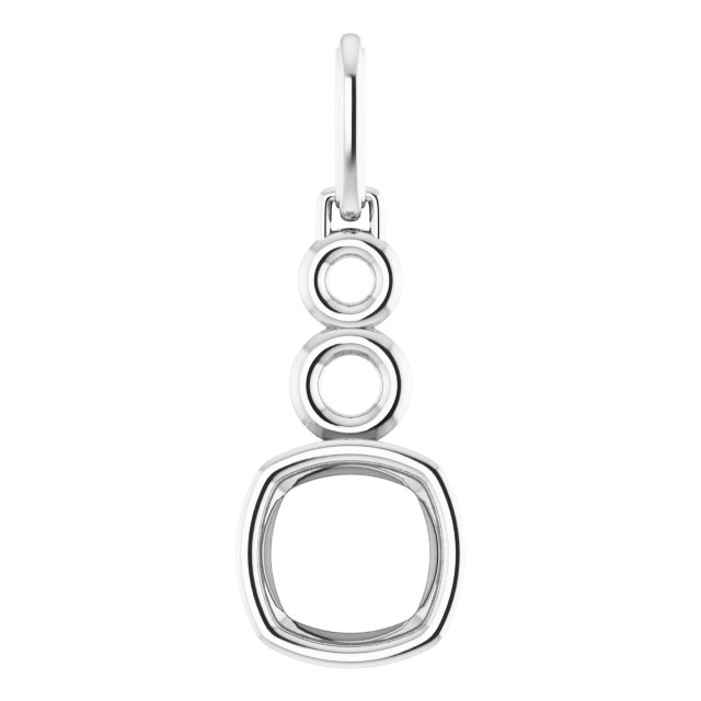Bezel-Set Solitaire Pendant