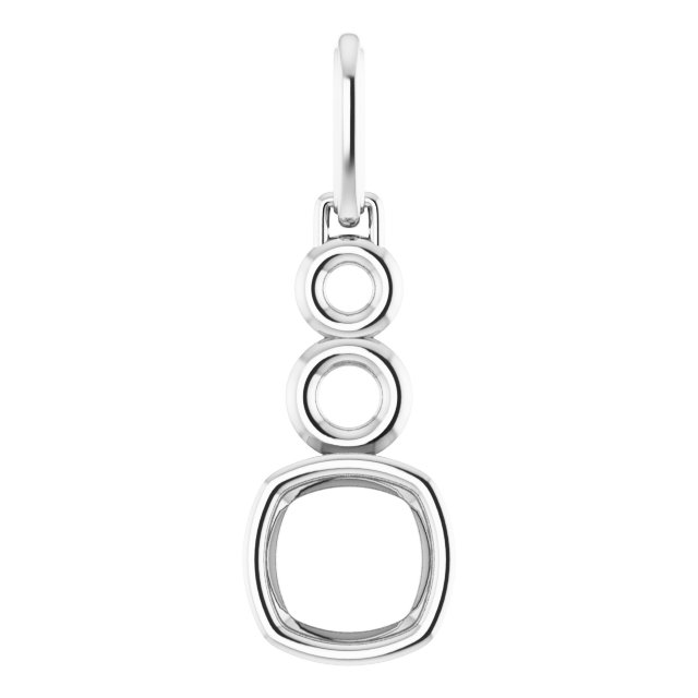 Bezel-Set Solitaire Pendant