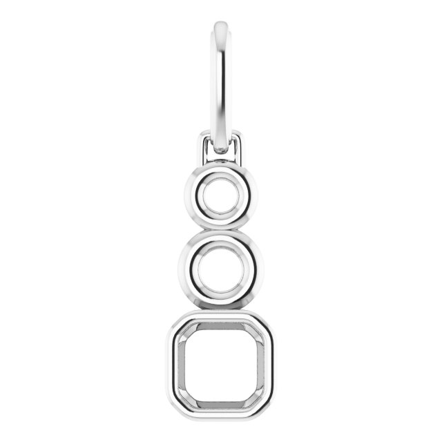 Bezel-Set Solitaire Pendant