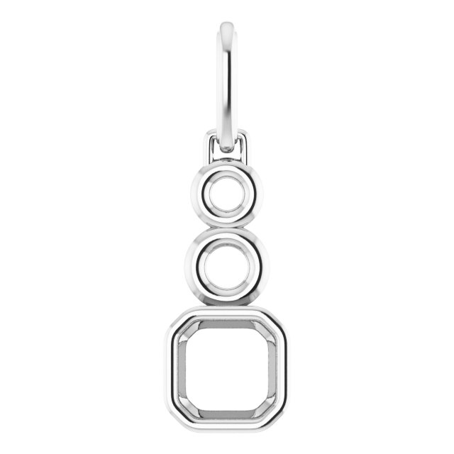 Bezel-Set Solitaire Pendant