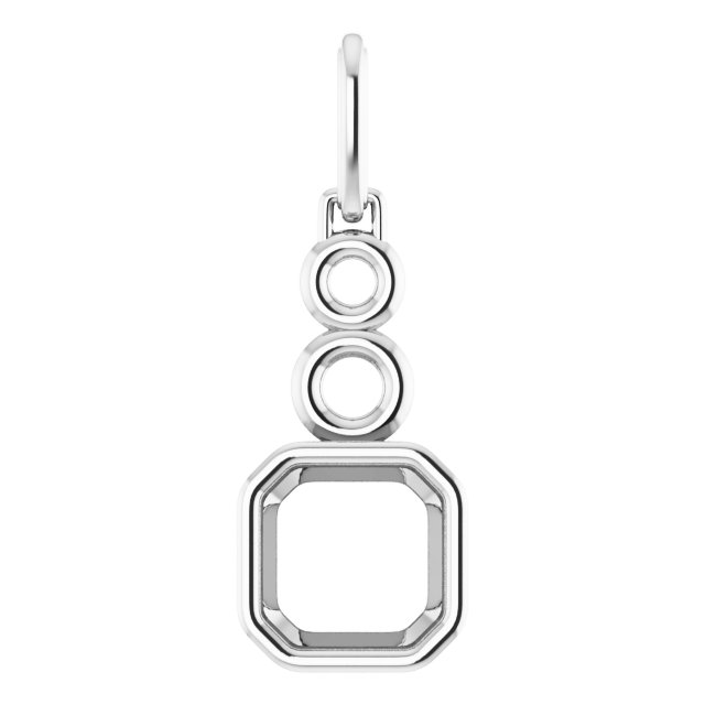 Bezel-Set Solitaire Pendant