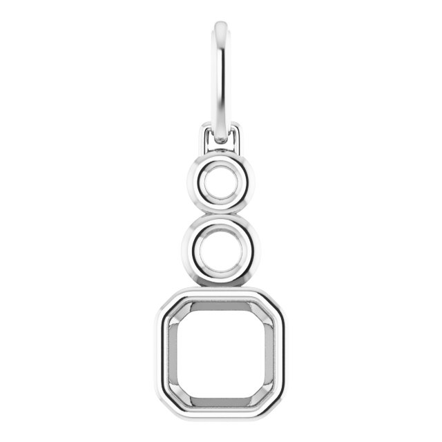 Bezel-Set Solitaire Pendant