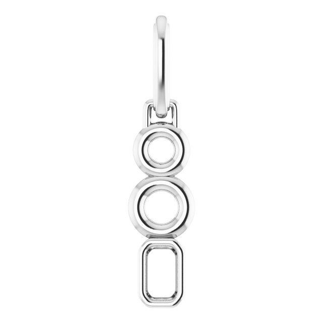 Bezel-Set Solitaire Pendant
