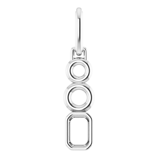 Bezel-Set Solitaire Pendant