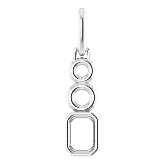 Bezel-Set Solitaire Pendant