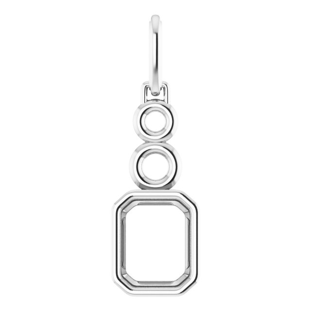Bezel-Set Solitaire Pendant