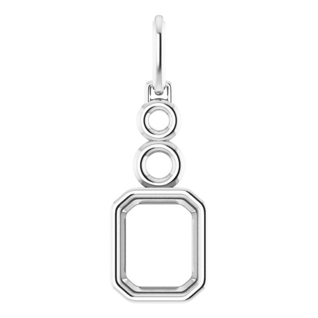 Bezel-Set Solitaire Pendant