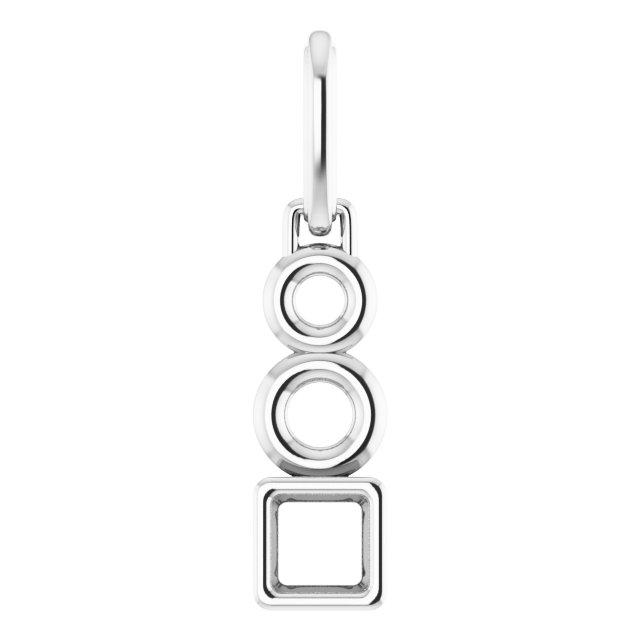 Bezel-Set Solitaire Pendant