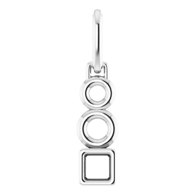 Bezel-Set Solitaire Pendant