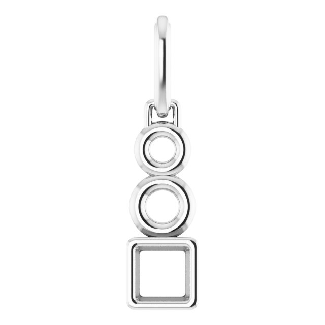 Bezel-Set Solitaire Pendant