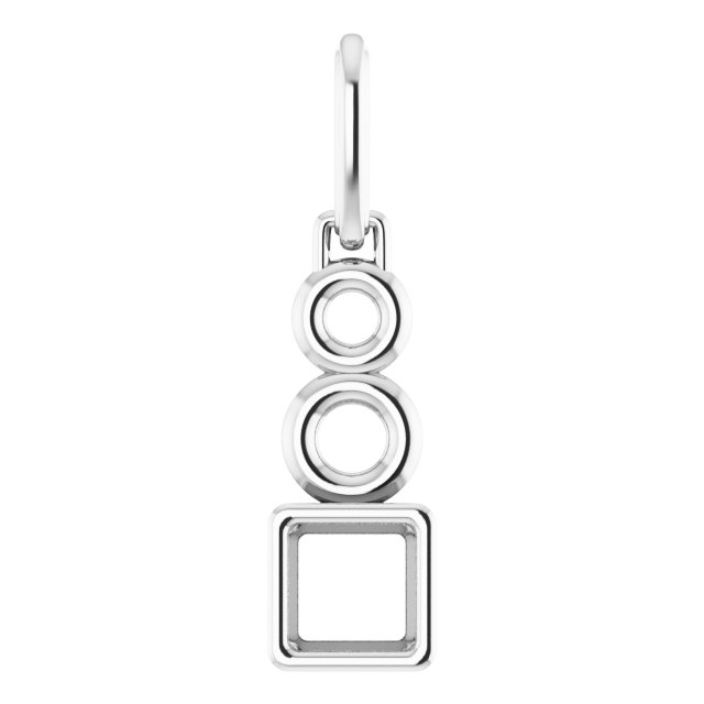 Bezel-Set Solitaire Pendant