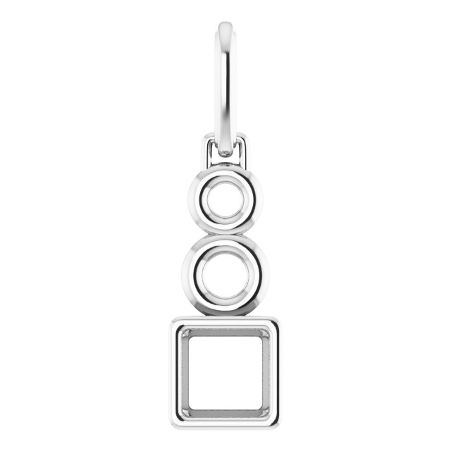 Bezel-Set Solitaire Pendant