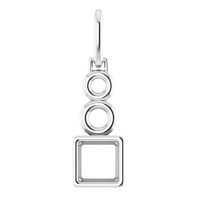 Bezel-Set Solitaire Pendant