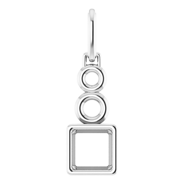 Bezel-Set Solitaire Pendant