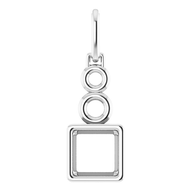 Bezel-Set Solitaire Pendant