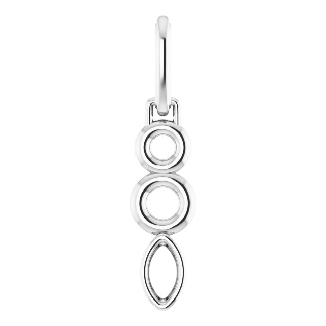 Bezel-Set Solitaire Pendant