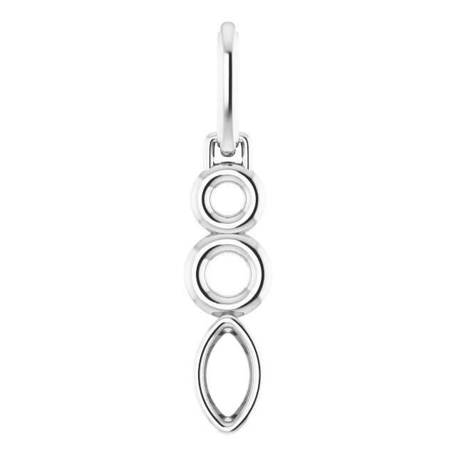 Bezel-Set Solitaire Pendant