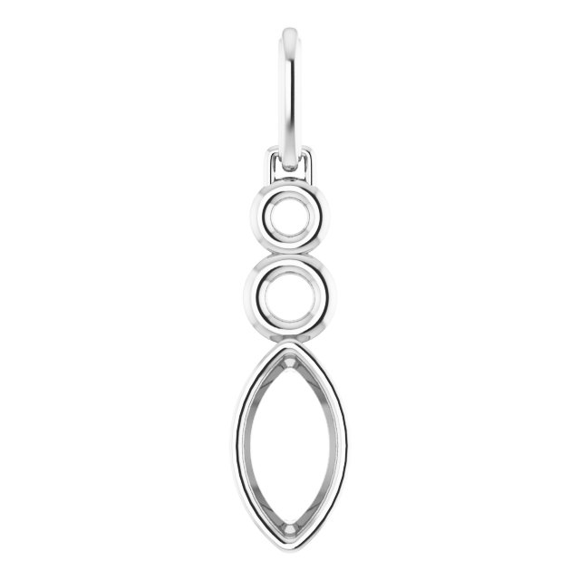 Bezel-Set Solitaire Pendant