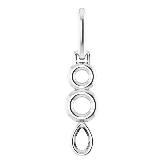 Bezel-Set Solitaire Pendant