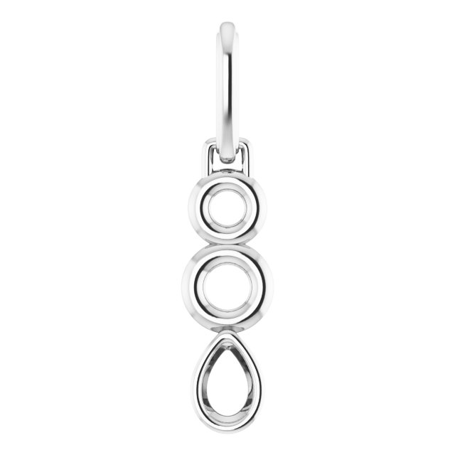 Bezel-Set Solitaire Pendant
