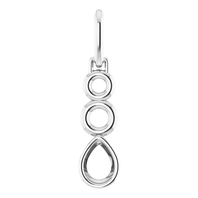 Bezel-Set Solitaire Pendant