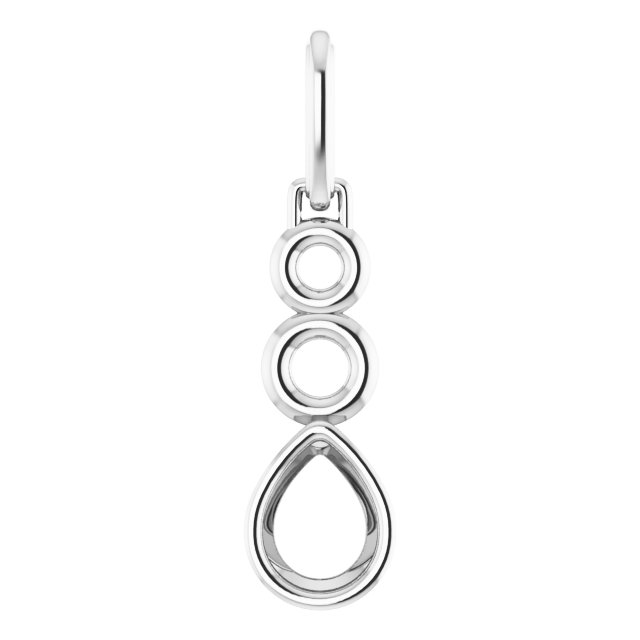 Bezel-Set Solitaire Pendant
