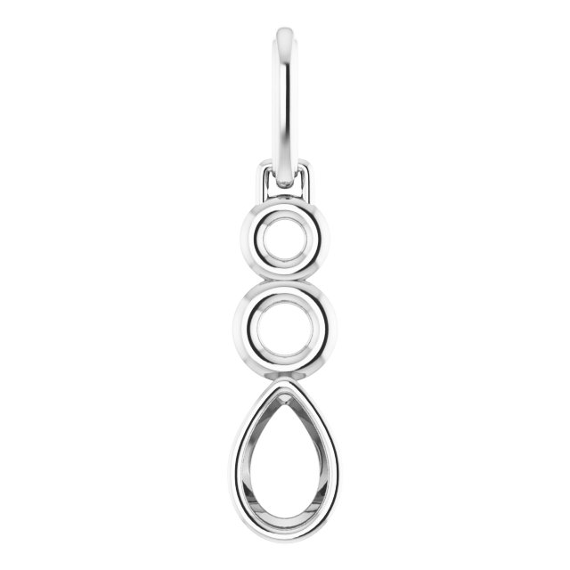 Bezel-Set Solitaire Pendant