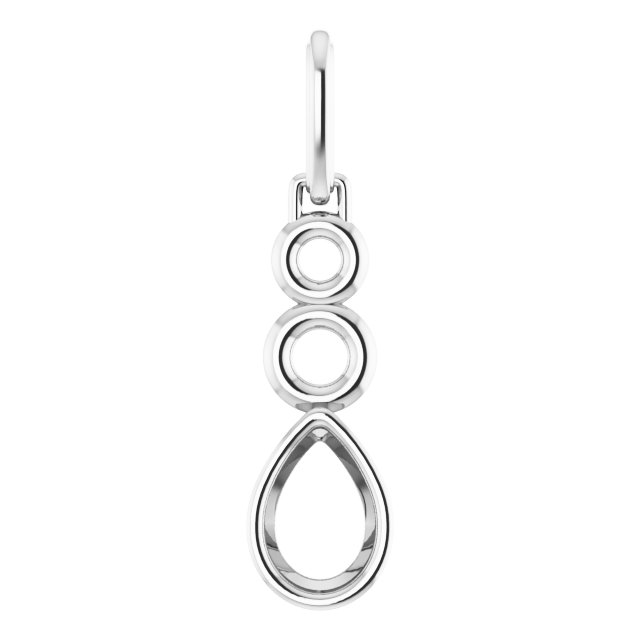 Bezel-Set Solitaire Pendant