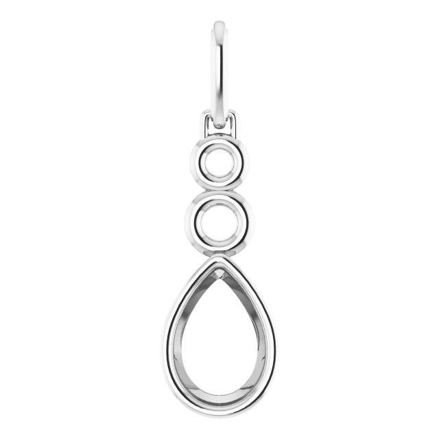 Bezel-Set Solitaire Pendant